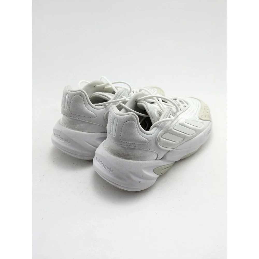 Womens Adidas Originals OZELIA Triple White Running Shoes H04269 Size 7.5‎